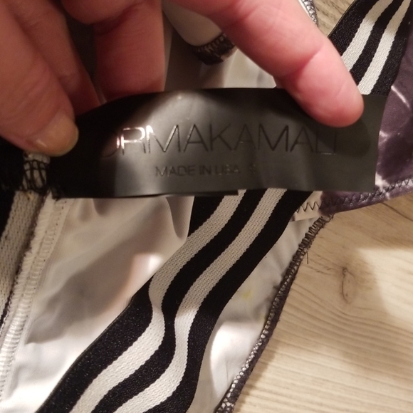 Norma Kamali marbled b/w bikini - Picture 6 of 8